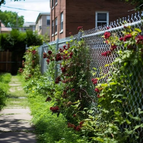 Rochester Chain Link Garden Fence Rochester Chain Link Garden Fence