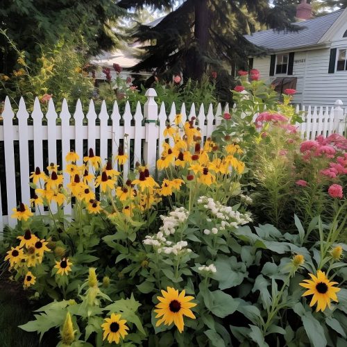 Rochester Picket Garden Fence