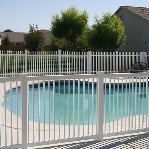 Rochester Vinyl Pool Fence