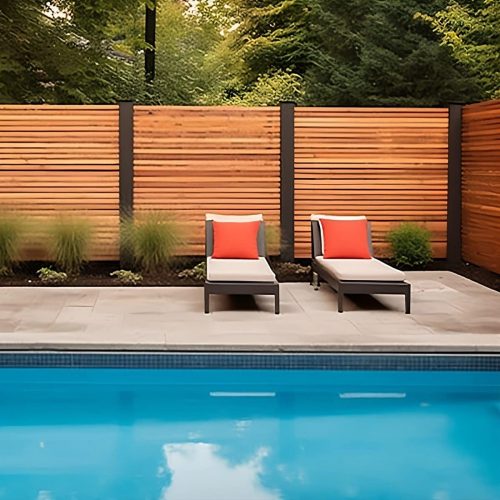Rochester Wood Pool Fence Rochester Wood Pool Fence
