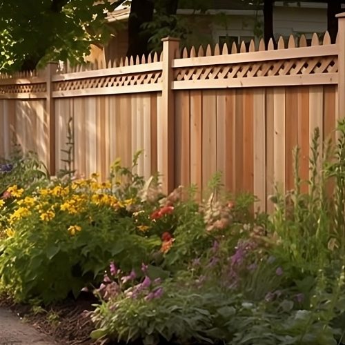Rochester Wooden Garden Fence Rochester Wooden Garden Fence
